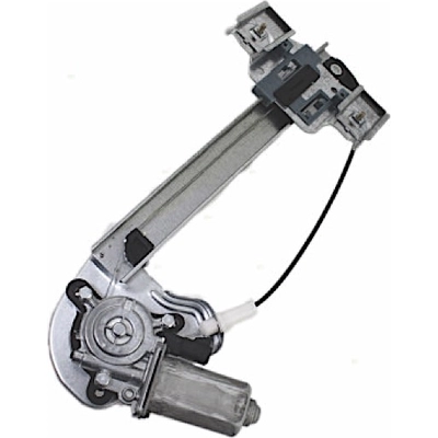 Passenger Side Front Door Glass Regulator by SHERMAN PARTS - 023-910R pa1