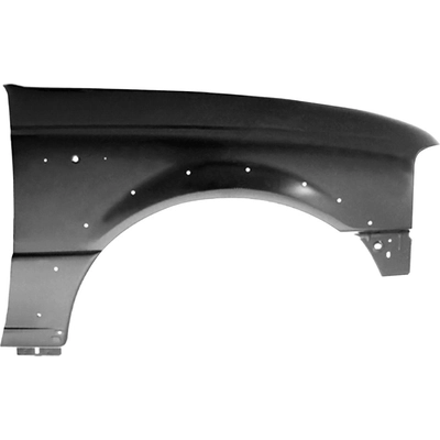 Passenger Side Front Fender Assembly by SHERMAN PARTS - 576B-31R pa1