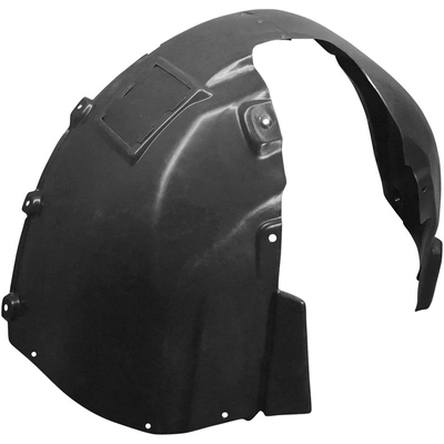 Passenger Side Front Fender Inner Panel by SHERMAN PARTS - 197-24R pa1