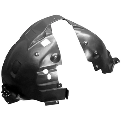 Passenger Side Front Fender Inner Panel by SHERMAN PARTS - 411D-24R pa1