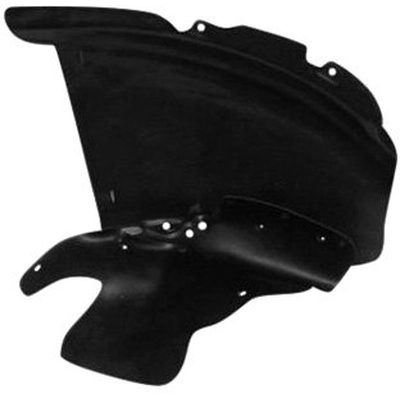 Passenger Side Front Fender Inner Panel by SHERMAN PARTS - 584C-24BR pa1