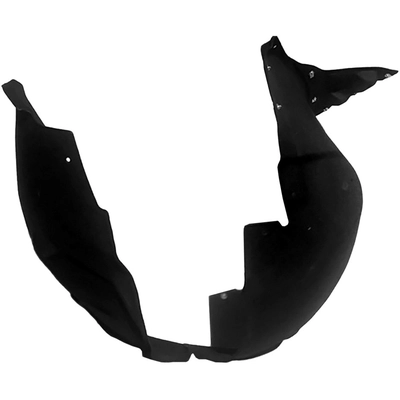 Passenger Side Front Fender Inner Panel by SHERMAN PARTS - 635-24R pa1