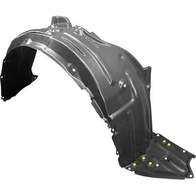 Passenger Side Front Fender Inner Panel by SHERMAN PARTS - 8133-24-2 pa1
