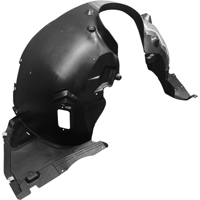 Passenger Side Front Fender Inner Panel by SHERMAN PARTS - BMX116-24Q-2 pa1