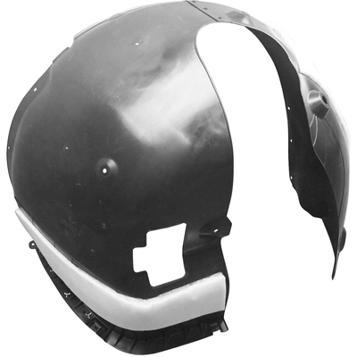 Passenger Side Front Fender Inner Panel by SHERMAN PARTS - KITELL20-24Q-2 pa1
