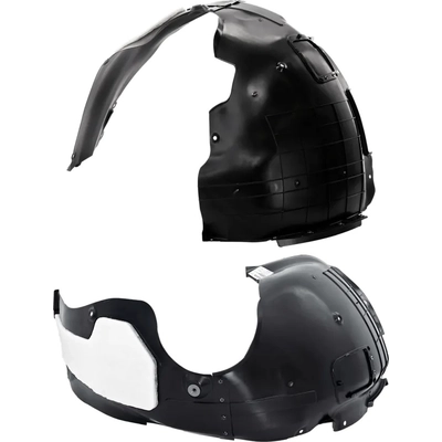 Passenger Side Front Fender Inner Panel - HY1249190 pa1
