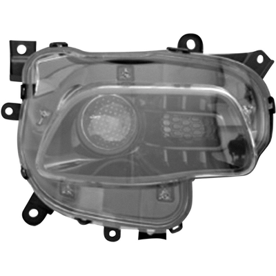 Passenger Side Headlamp Assembly Composite - CH2503249R pa2