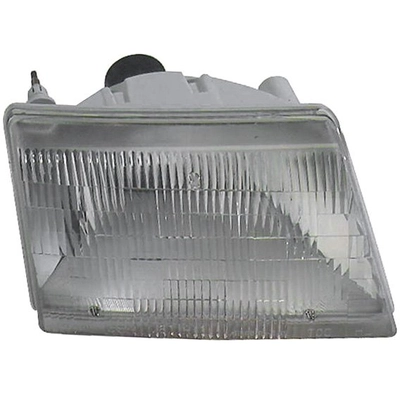 Passenger Side Headlamp Assembly Composite by DEPO - 316-1117R-AS pa1