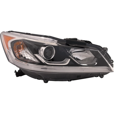 Passenger Side Headlamp Assembly Composite by DEPO - 317-1176R-AC2 pa6