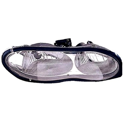 Passenger Side Headlamp Assembly Composite by DEPO - 335-1122R-AC pa1