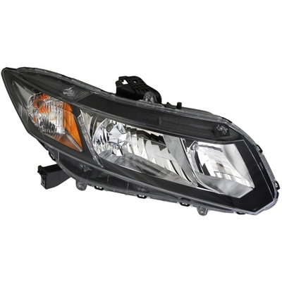 Passenger Side Headlamp Assembly Composite by EAGLE EYES LIGHTS - HD593-B121R pa1