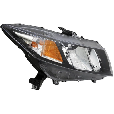 Passenger Side Headlamp Assembly Composite by EAGLE EYES LIGHTS - HD593-B121R pa3