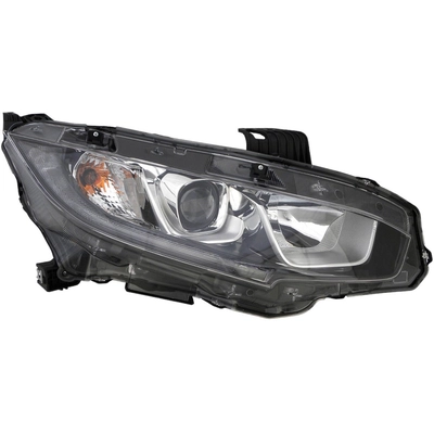 Passenger Side Headlamp Assembly Composite by EAGLE EYES LIGHTS - HD675-B101R pa2