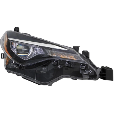 Passenger Side Headlamp Assembly Composite by EAGLE EYES LIGHTS - TY1327-B101R pa3
