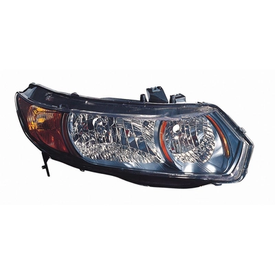 Passenger Side Headlamp Assembly Composite - HO2503133C pa1