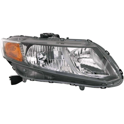 Passenger Side Headlamp Assembly Composite - HO2503144V pa2