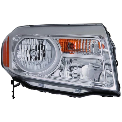 Passenger Side Headlamp Assembly Composite - HO2503147C pa1