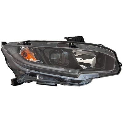 Passenger Side Headlamp Assembly Composite - HO2503192C pa1