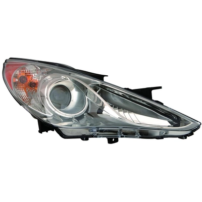 Passenger Side Headlamp Assembly Composite - HY2503157C pa1