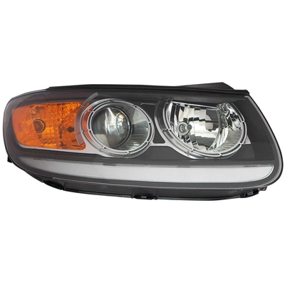 Passenger Side Headlamp Assembly Composite - HY2503166C pa1