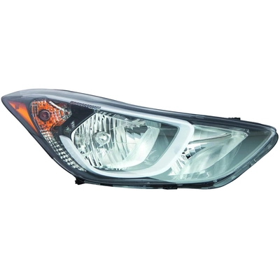 Passenger Side Headlamp Assembly Composite - HY2503187C pa1