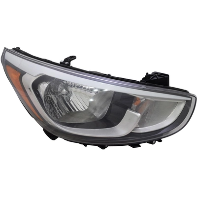 Passenger Side Headlamp Assembly Composite - HY2503192R pa1