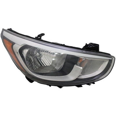 Passenger Side Headlamp Assembly Composite - HY2503192R pa2