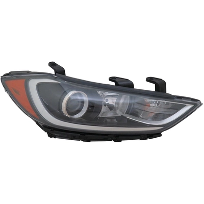 Passenger Side Headlamp Assembly Composite - HY2503206 pa1