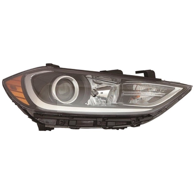 Passenger Side Headlamp Assembly Composite - HY2503206C pa2