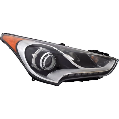 Passenger Side Headlamp Assembly Composite - HY2503170C pa1