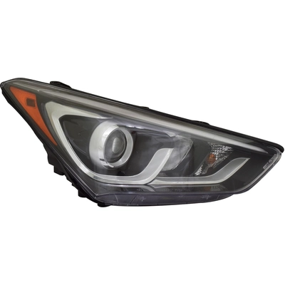 Passenger Side Headlamp Assembly Composite - HY2503205C pa1