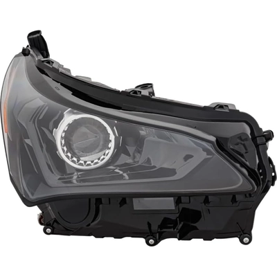 Passenger Side Headlamp Assembly Composite - LX2503177C pa2