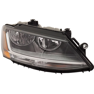 Passenger Side Headlamp Assembly Composite - VW2503168 pa2