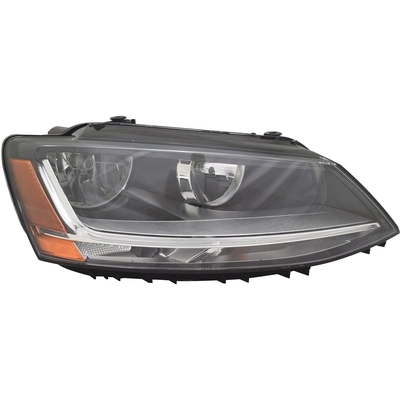 Passenger Side Headlamp Assembly Composite - VW2503168C pa1