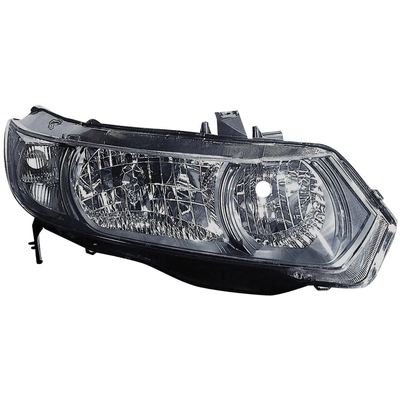 Passenger Side Headlamp Lens/Housing - HO2519126C pa2