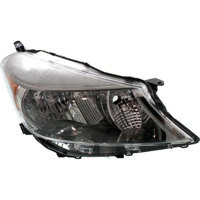 Passenger Side Headlamp Lens/Housing - TO2519133U pa2