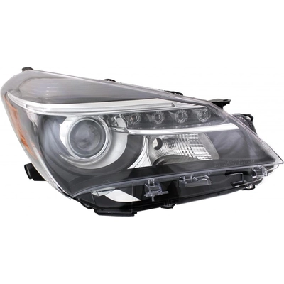 Passenger Side Headlamp Lens/Housing - TO2519151 pa2