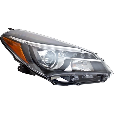 Passenger Side Headlamp Lens/Housing - TO2519151 pa4
