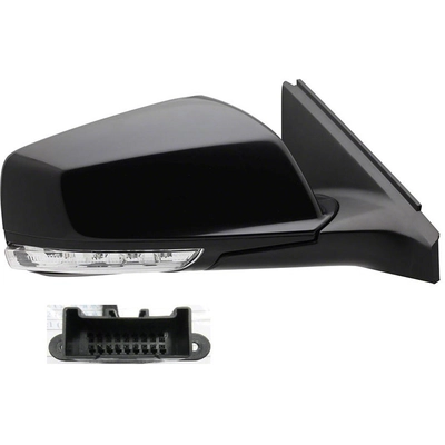 Passenger Side Outside Rear View Mirror - GM1321424 pa1