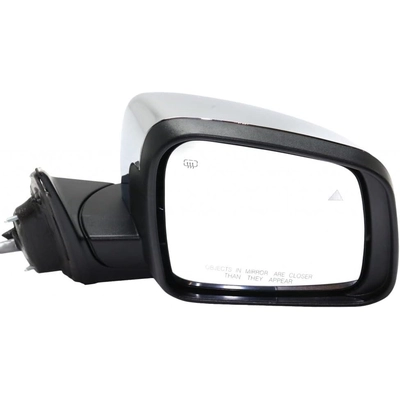 Passenger Side Outside Rear View Mirror by SHERMAN PARTS - 088B-300R pa1