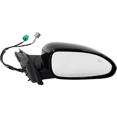Passenger Side Outside Rear View Mirror by SHERMAN PARTS - 615C-300R pa1