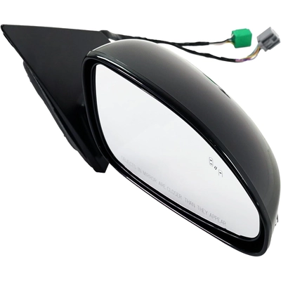 Passenger Side Outside Rear View Mirror by SHERMAN PARTS - 615C-300R pa2