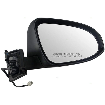 Passenger Side Outside Rear View Mirror by SHERMAN PARTS - TOYARI15A-300-2 pa1