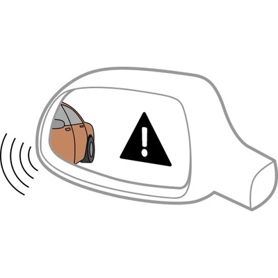 Passenger Side Outside Rear View Mirror - TO1321435 pa1