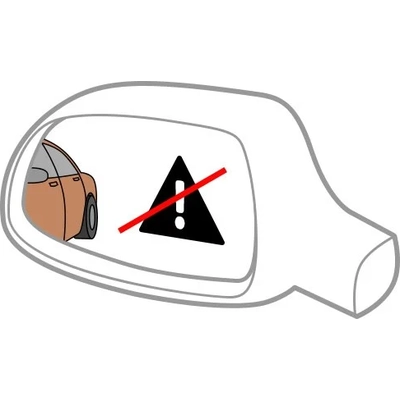 Passenger Side Outside Rear View Mirror - VW1321176 pa1