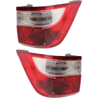 Passenger Side Rear Back Up Lamp Lens/Housing - HO2887100 pa3