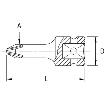 Philips Impact Bit Socket by GENIUS - 3460R03 pa1