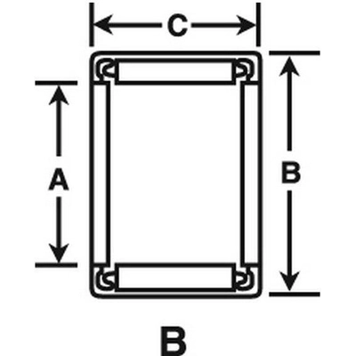 SKF - B657 - Bague pilote pa6