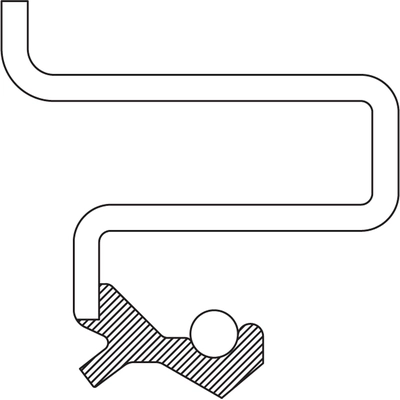 Pinion Seal by NATIONAL OIL SEALS - 711055 pa2