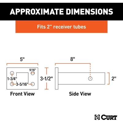 Pintle Mount by CURT MANUFACTURING - 48327 pa4